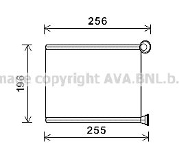 AVA QUALITY COOLING Теплообменник, отопление салона PE6366